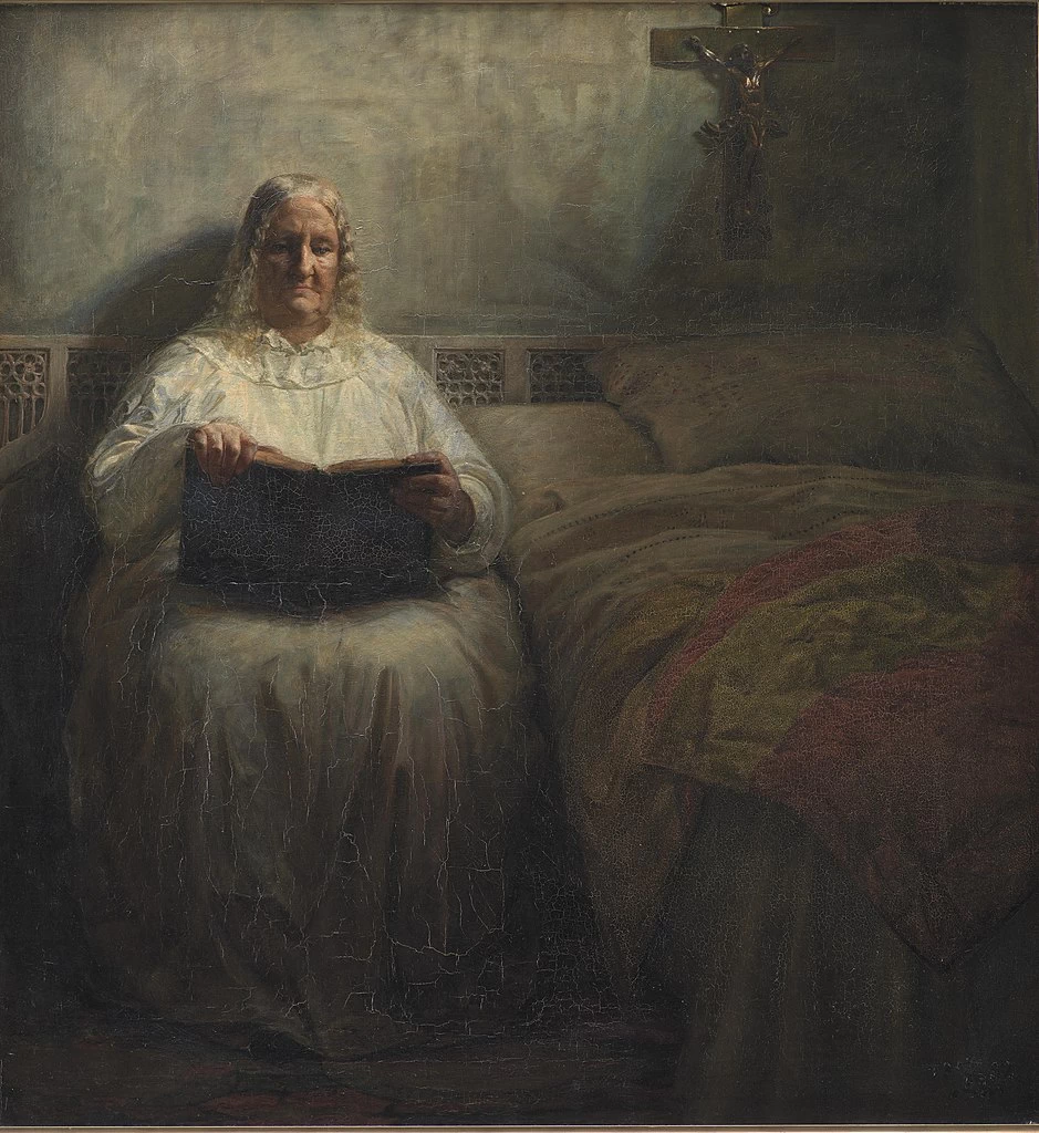 Kristian Zahrtmann - Leonora Cristina nel monastero di Maribo, Statens Museum for Kunst, Copenaghen